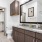 a closet in a bathroom
