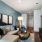a living room with a couch and a coffee table