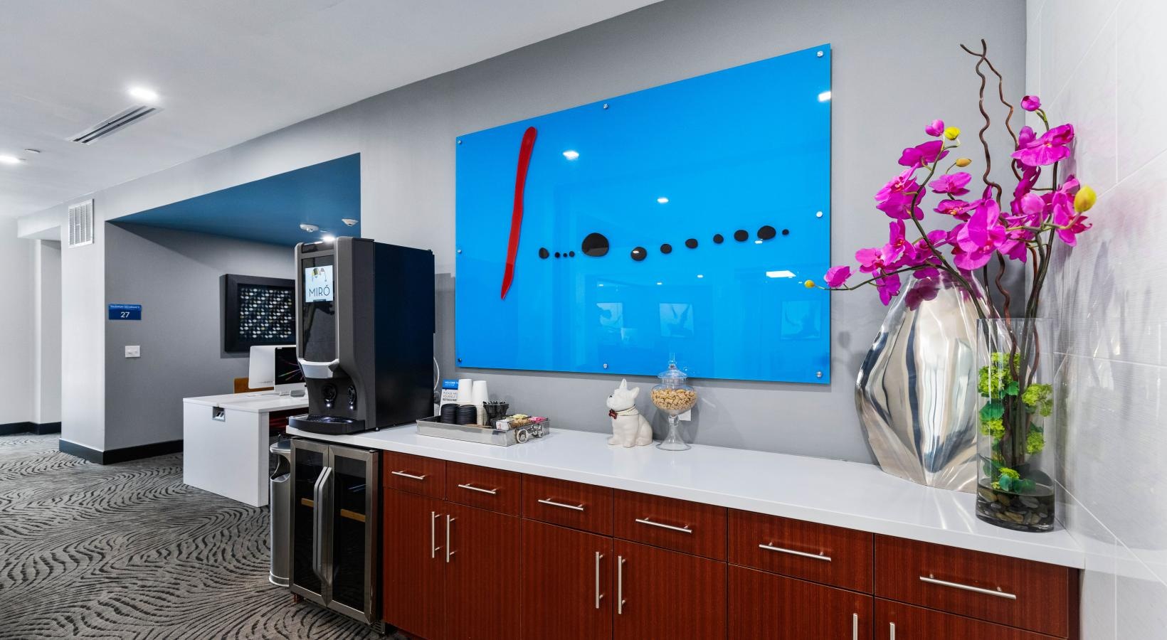 Find your perfect fit at Miro a kitchen with a blue screen