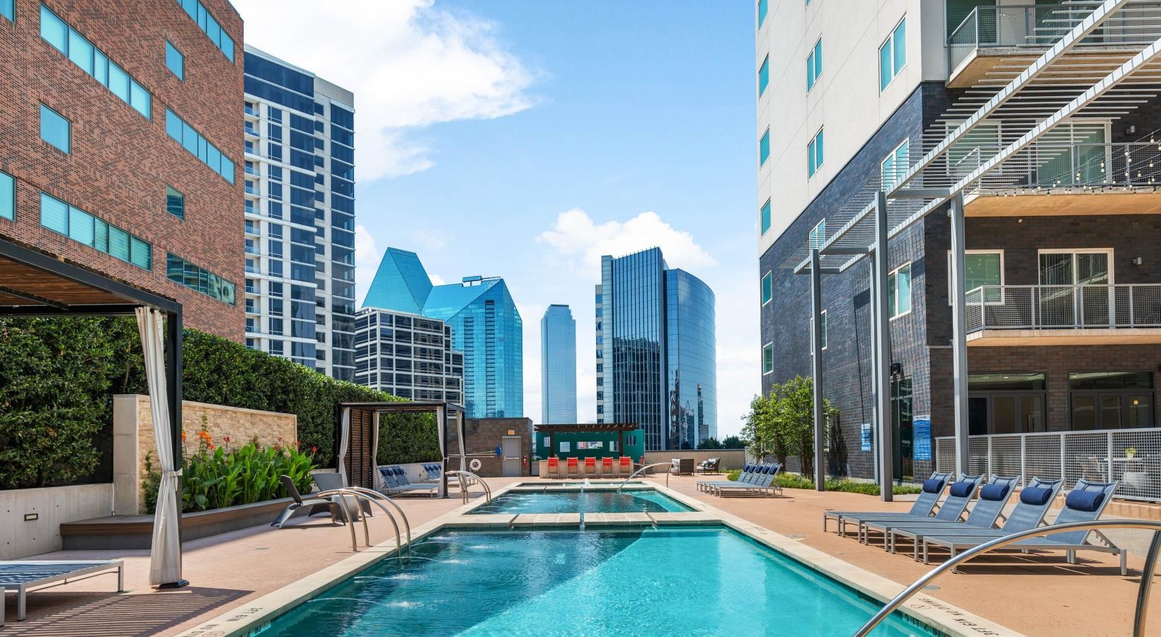Settle into comfort at Miro a pool in a city